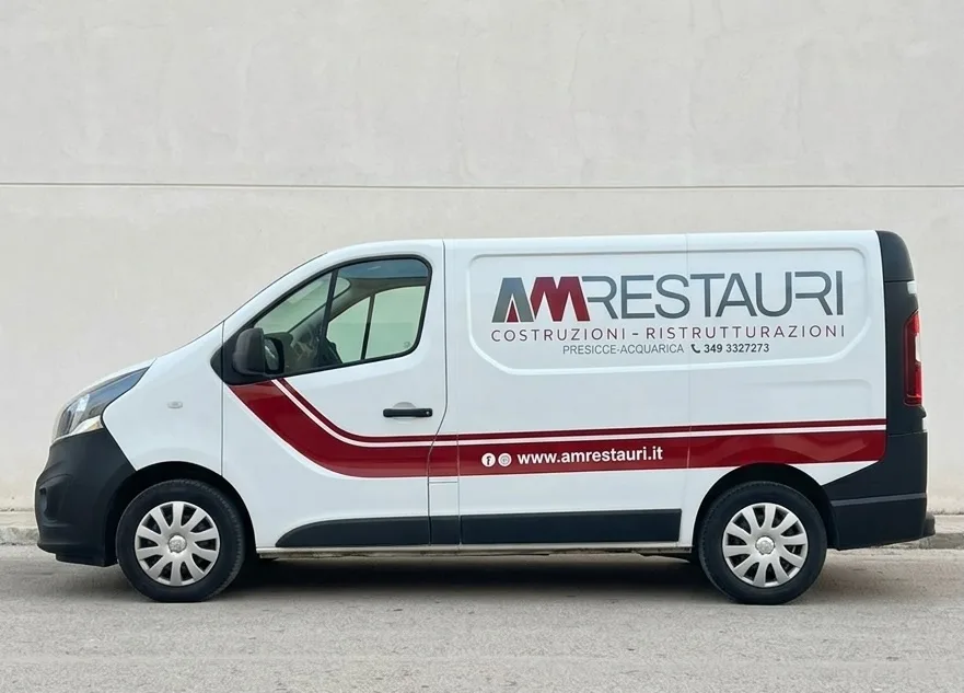 Decorazione furgone aziendale – Presicce-Acquarica